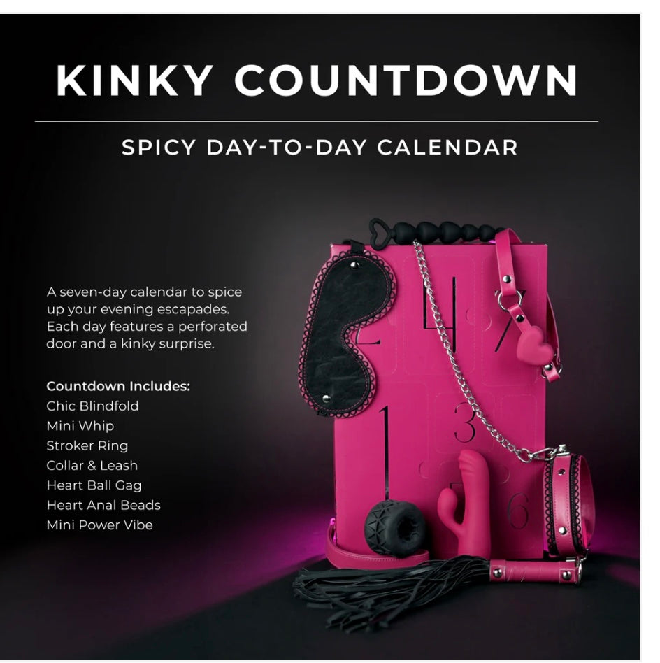 Kinky Countdown
Spicy Day-to-day Calendar